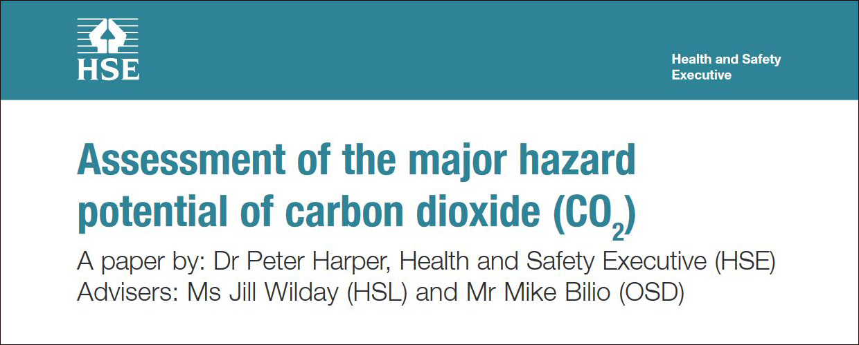 HSE Advice on Atmospheric CO2 Safety Limits