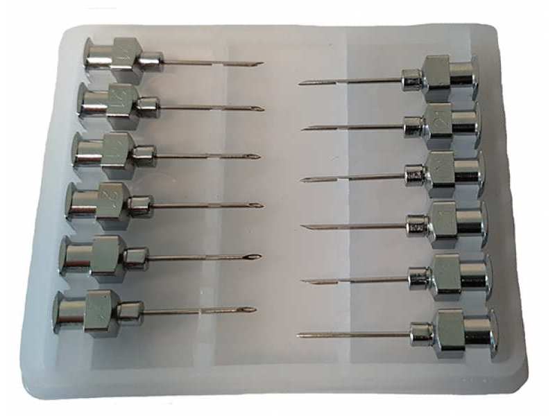 Dansensor CheckPoint 3 Needles, Stainless Steel, Short (0.8mm)