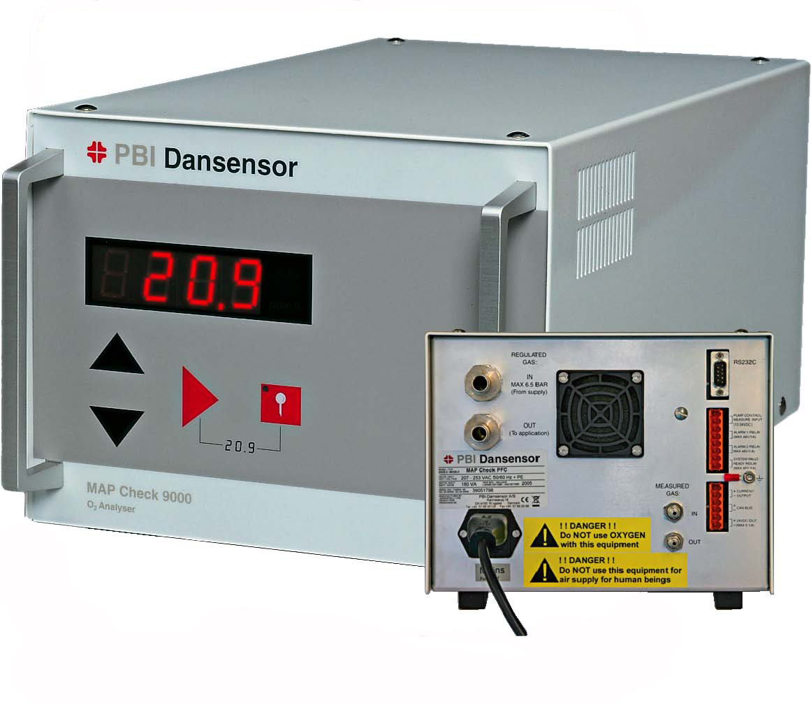 Dansensor MAP Check 9000 On-line Gas Analyser